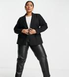 Yours Blazer In Black