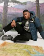 The North Face Himalayan Light Down Jacket In Navy