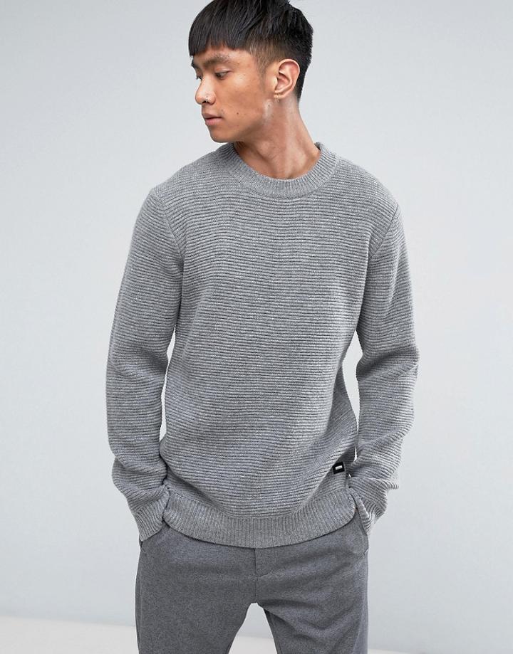 Dr Denim Otto Sweater - Gray