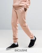 Puma Logo Joggers In Pink Exclusive To Asos 57533102 - Pink