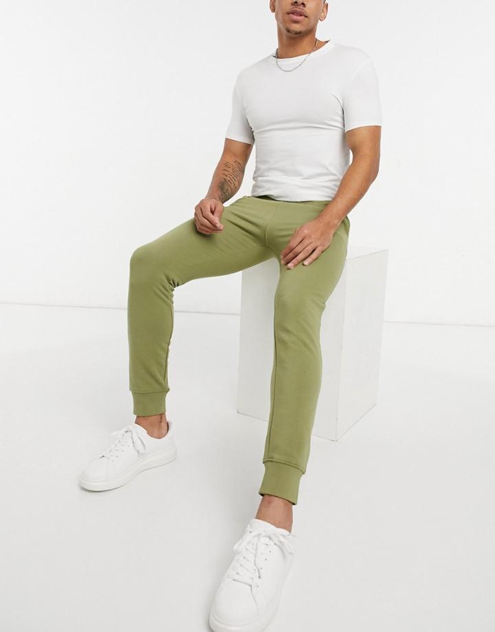 New Look Sweatpants In Green