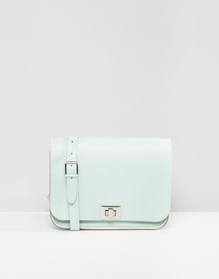The Leather Satchel Company Pixie Cross Body Bag - Mint