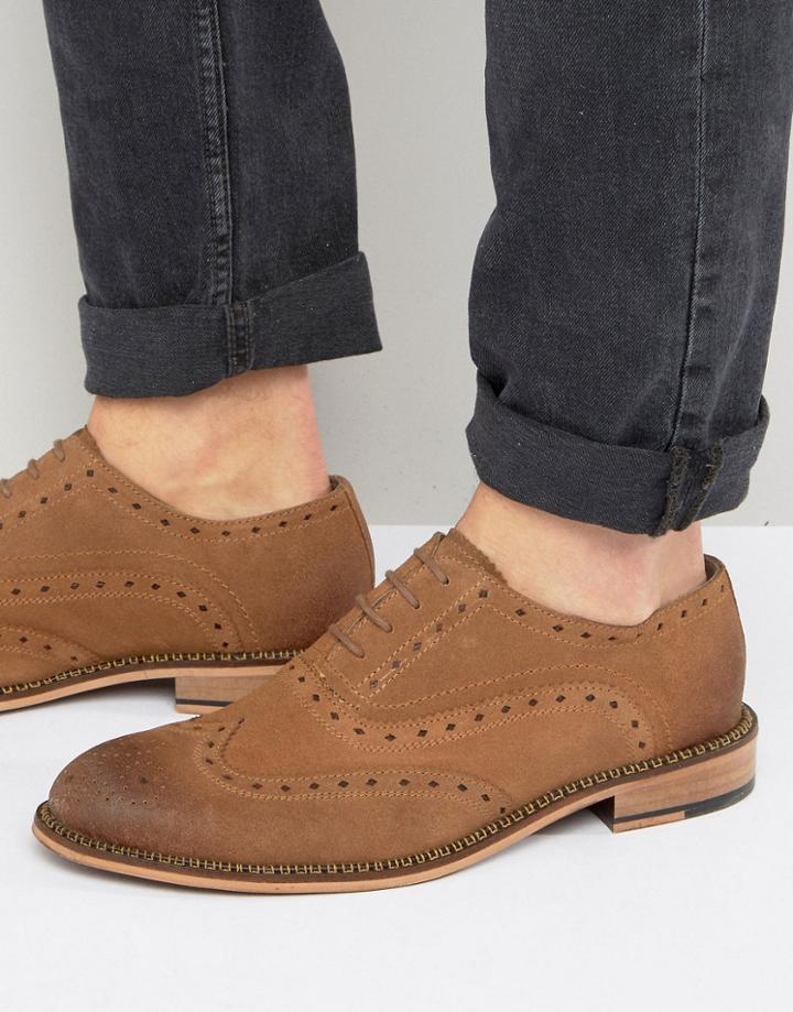 Dead Vintage Oxford Brogues - Tan
