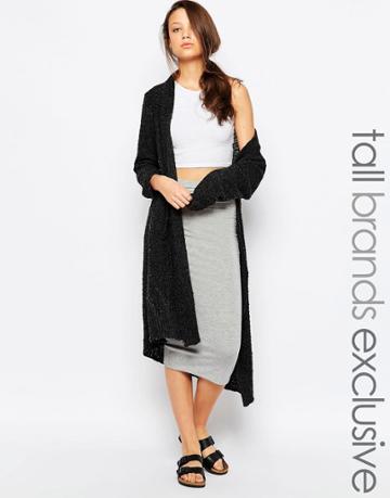 Ttya Midi Tube Skirt - Gray