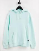 Jack & Jones Essentials Oversized Hoodie In Mint-blues