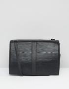 Pauls Boutique Simple Textured Cross Body Bag - Black