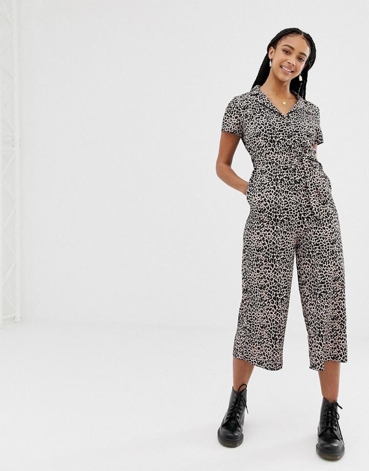 Nobody's Child Boiler Jumpsuit In Abstract Print-multi