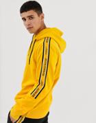 Jack & Jones Core Hoodie With Side Taping - Yellow