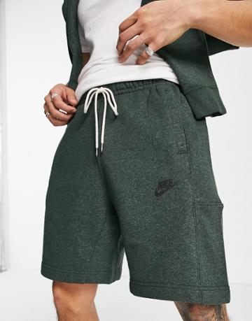 Nike Revival Shorts In Dark Jade-blues
