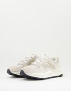 New Balance 57/40 Suede Sneakers In Oatmeal-neutral