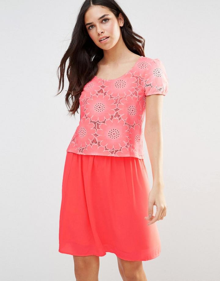 Traffic People Send Me No Flowers Rosie Dress - Pink