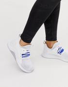Reebok Training Guresu Sneakers In White And Blue-multi