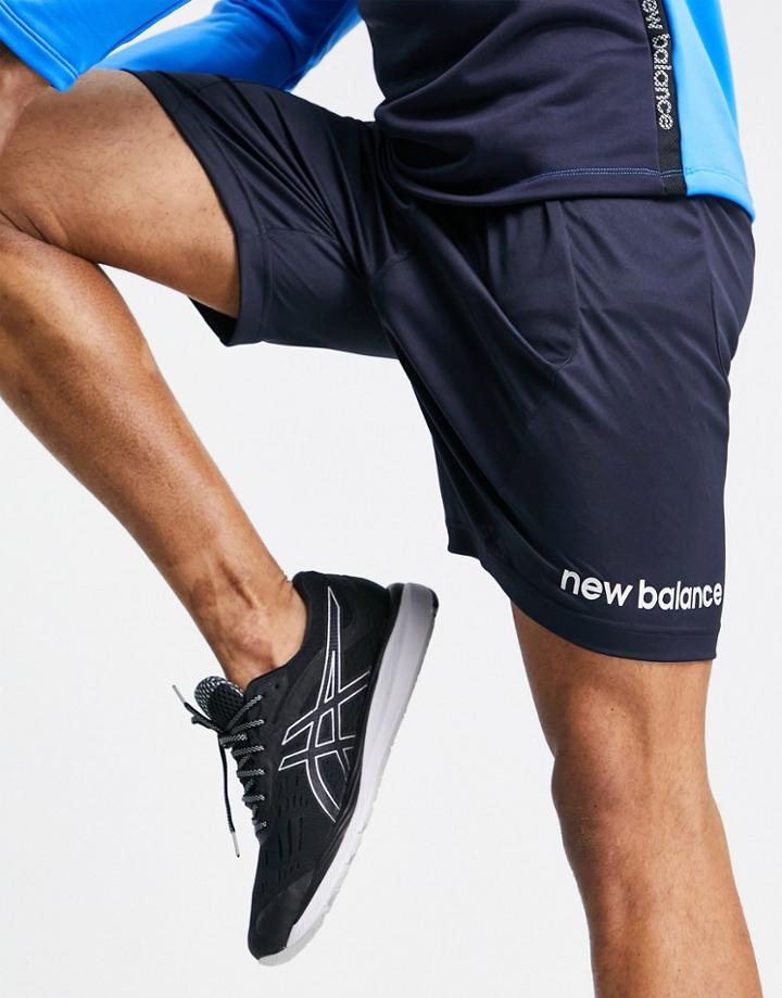 New Balance Training Graft Shorts In Black