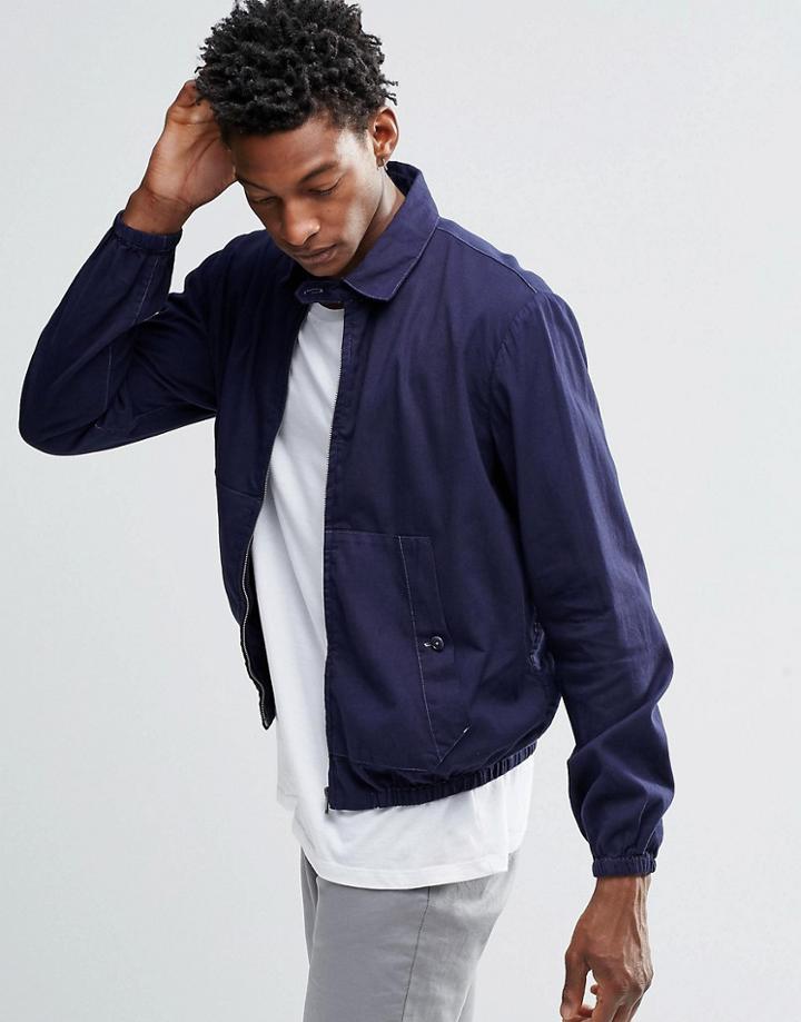 Ymc Pocket Harrington Jacket - Navy
