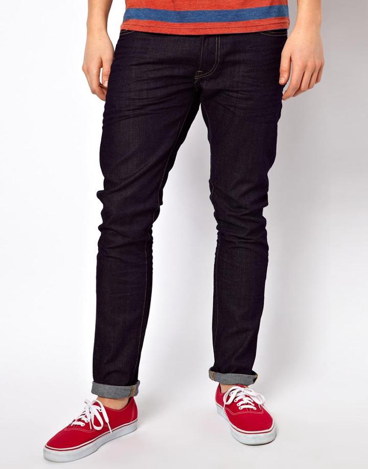 Lee Jeans Luke Slim Tapered Fit Top Blue