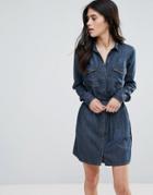 Only Henna York Denim Dress - Blue