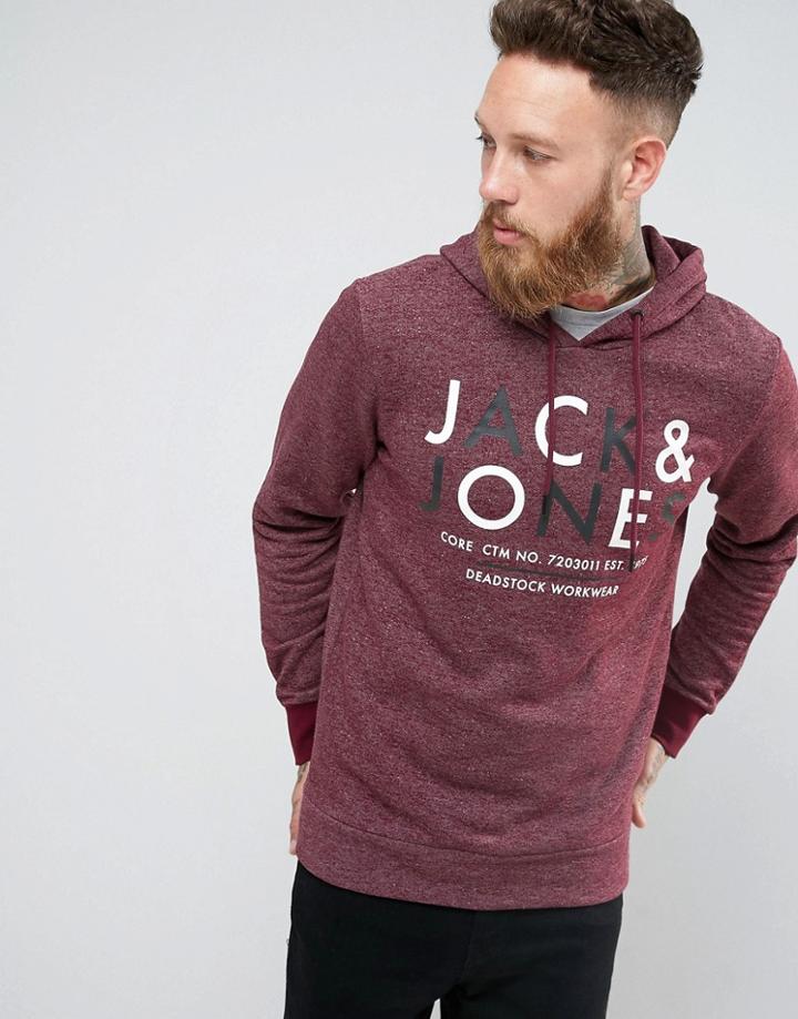 Jack & Jones Sweat Hoodie - Red