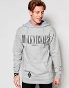 Rum Knuckles Hoody Edition Logo - Gray