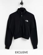 The North Face 1/4 Zip Fleece In Black Exclusive At Asos