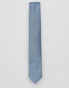Asos Tie In Blue - Blue