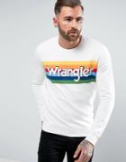 Wrangler Rainbow Sweater - White