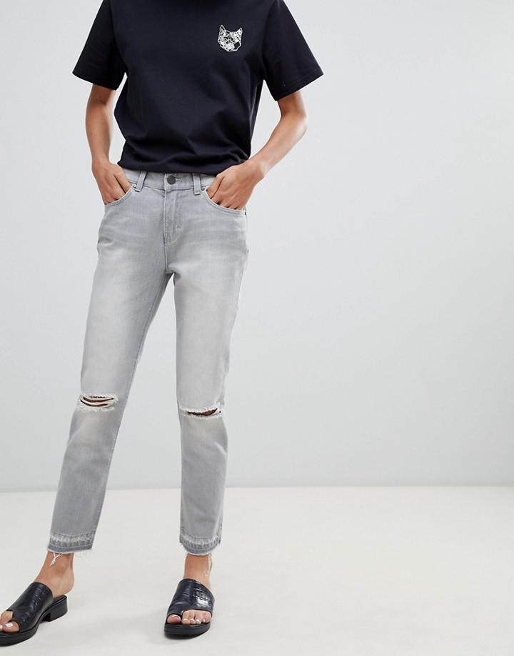 Waven Erika Slim Jeans - Gray