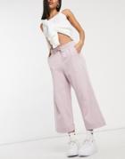 Nike Essentials 3/4 Jersey Sweatpants In Pink