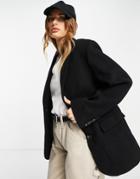 & Other Stories Oversized Blazer In Black