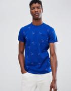 Scotch & Soda Allover Printed Tee - Navy