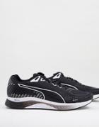Puma Running Speed Sutamina 2 Sneakers In Black And Gray