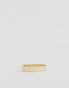 Asos Design Minimal Ring In Gold