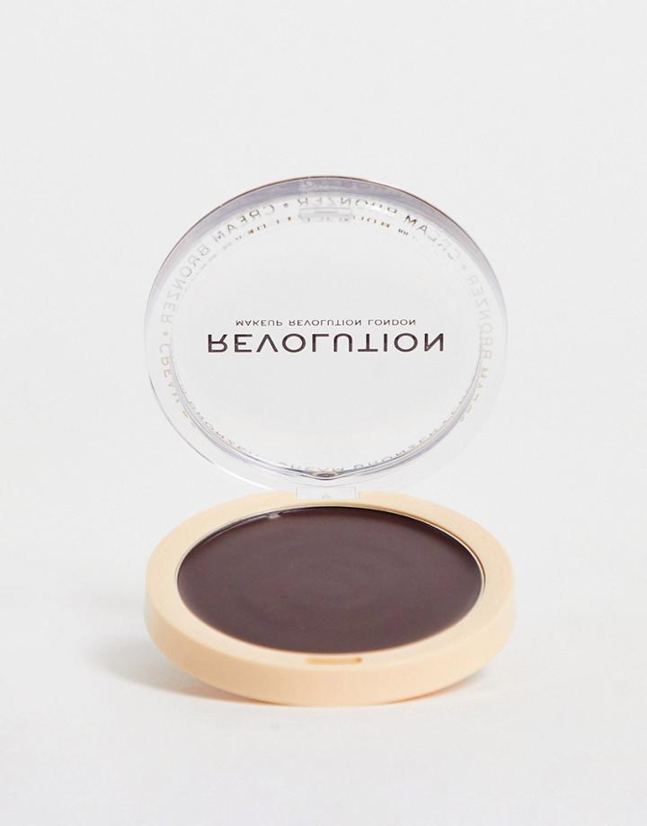 Revolution Ultra Cream Bronzer - Deep Dark-multi