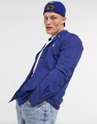 Polo Ralph Lauren Player Logo Garment Dyed Chino Shirt Slim Fit Button Down In Freshwater Blue-blues