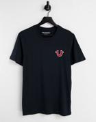 True Religion Buddha Logo Crew Neck T-shirt-black