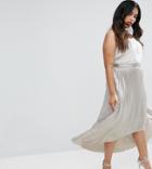 Coast Curve Paige Metallic Maxi Skirt - Gold