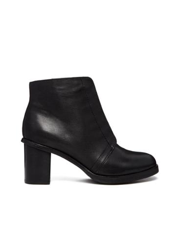Asos Rapture Leather Lace Up Ankle Boots