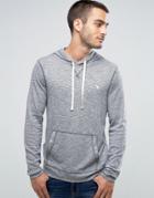 Abercrombie & Fitch Overhead Hoodie Moose Logo In Gray Marl - Gray