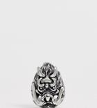 Reclaimed Vintage Inspired Stainless Steel Ring With Oversized Dragon Detail Exclusive To Asos - Silver