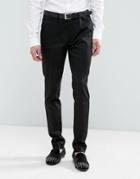 Asos Super Skinny Suit Pant In Black - Black