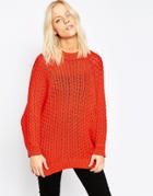 Isla Homebody Sweater - Red