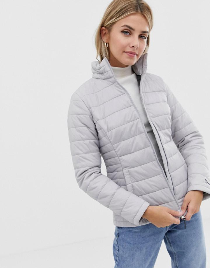 Free Country Quilter Polyfill Packable Jacket - Gray