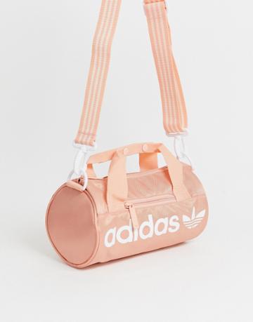 Adidas Originals Mini Duffle Bag In Pink - Pink