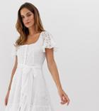 French Connection Circeela Broderie Mini Dress