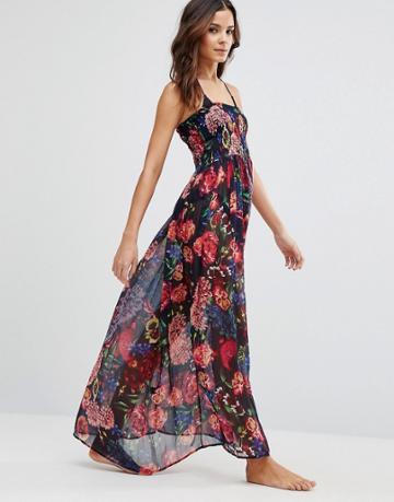 Pia Rossini Perla Beach Maxidress - Navy