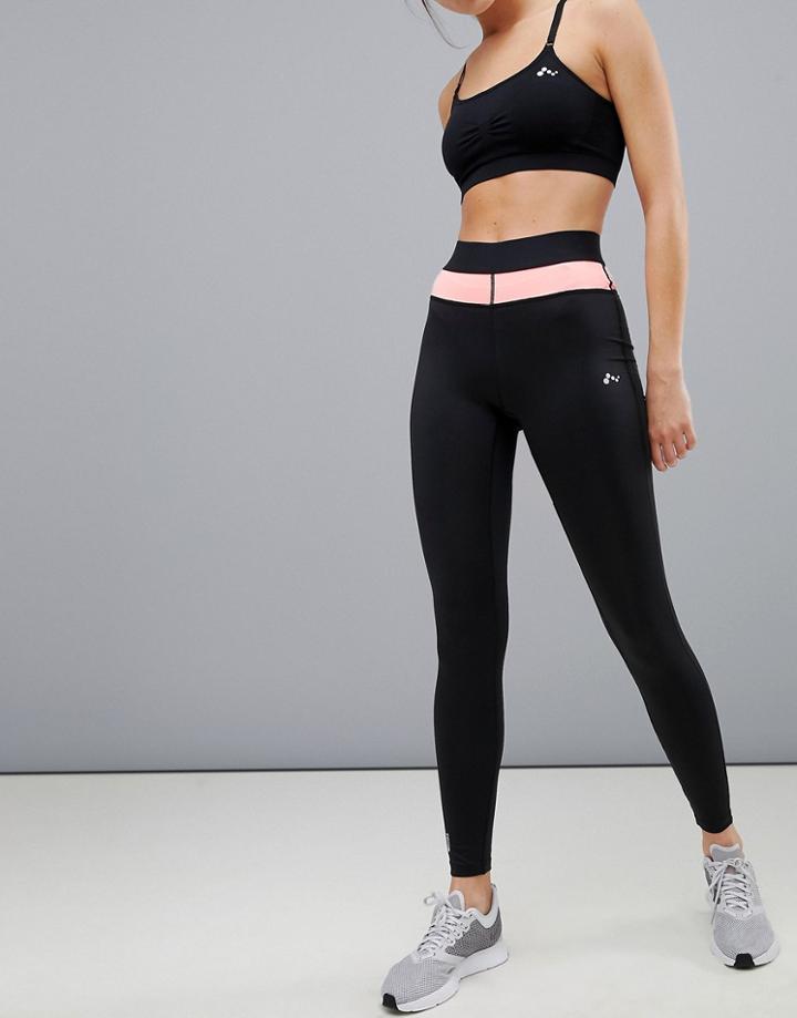 Only Play Paneled Training Leggings - Gray
