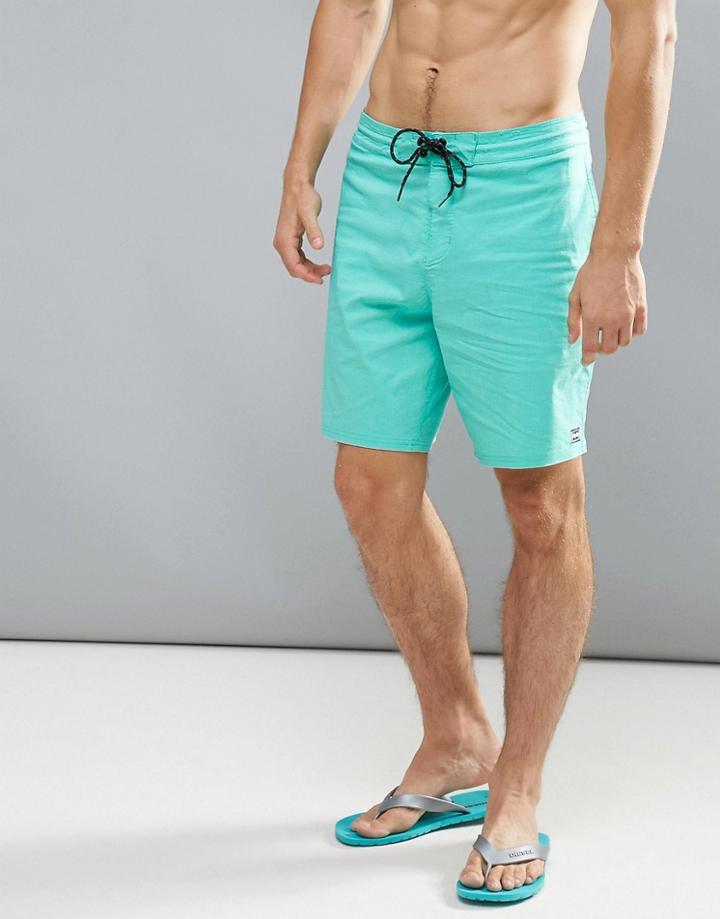 Billabong All Day Board Shorts In Blue 18 Inch - Blue