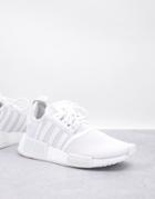 Adidas Originals Nmd Sneakers In Triple White