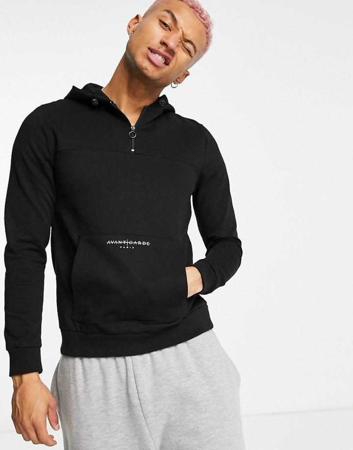 Avant Garde Akroyd Hoodie In Black - Part Of A Set