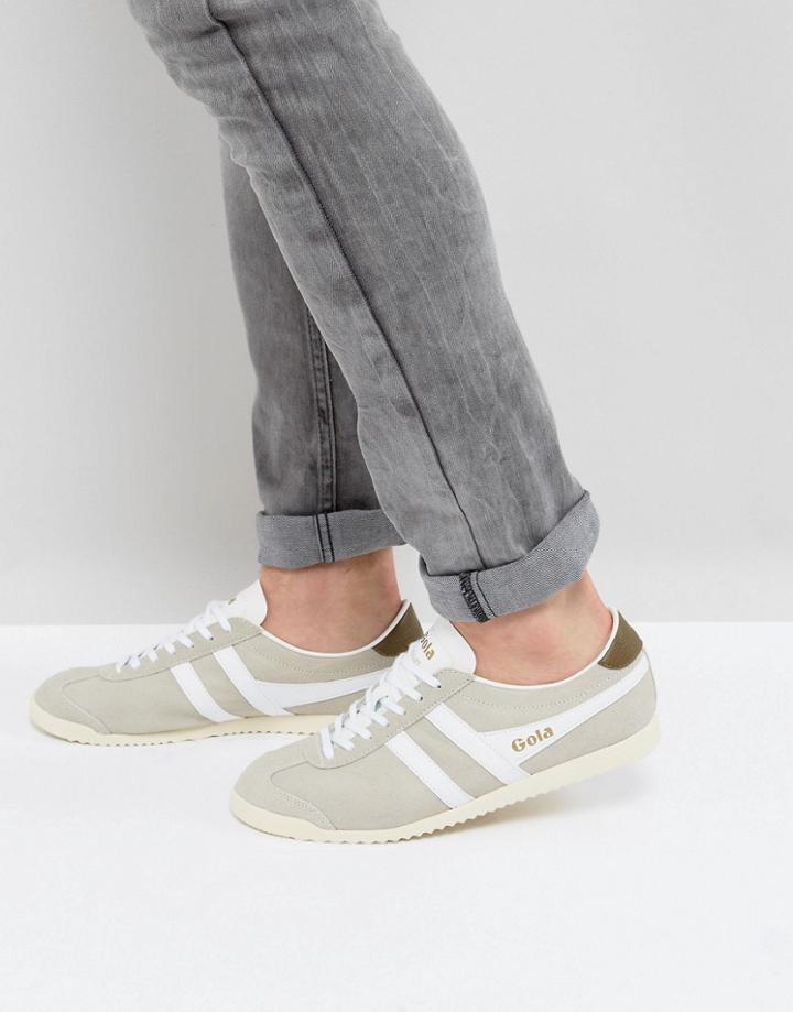 Gola Bullet Suede Sneakers - White