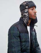 7x Trapper Hat In Camo - Green